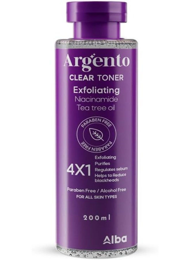 Argento Clear Toner, 200 ml - Image 1